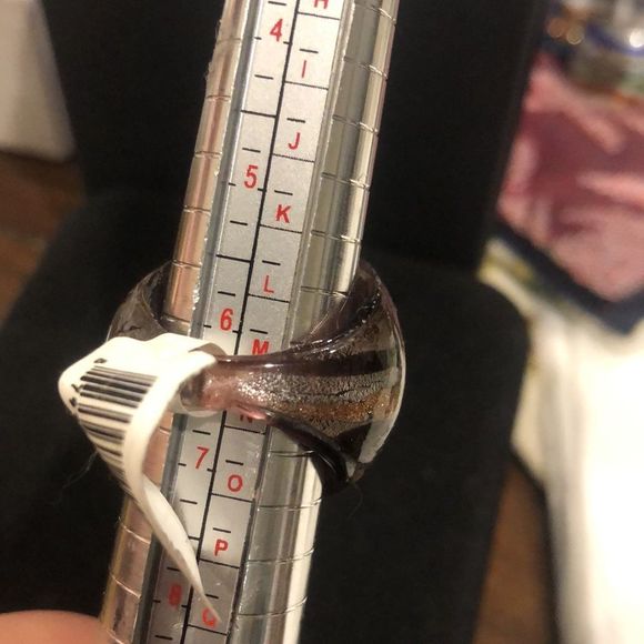 Women’s Hand Blown Glass Rings Sizes 5.25 - 8 - Picture 11 of 13